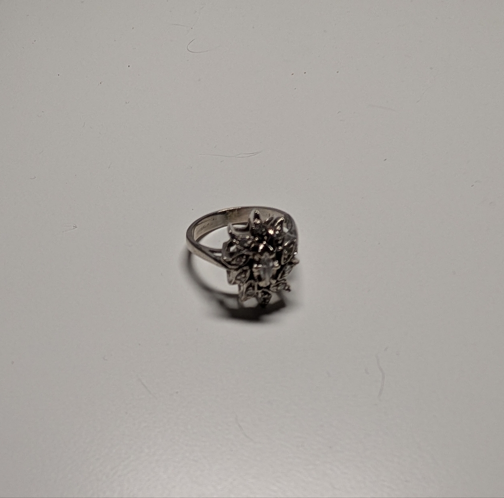 Uncas Silver Ring - image 1